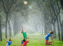 Children playing